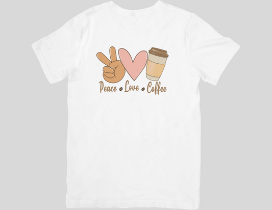 Peace love coffee