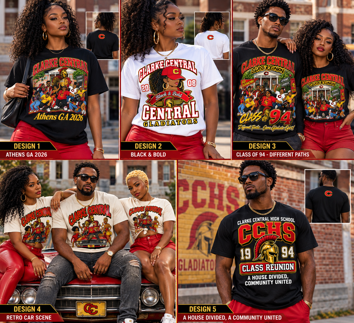 Clarke Central Rivalry Game Shirt