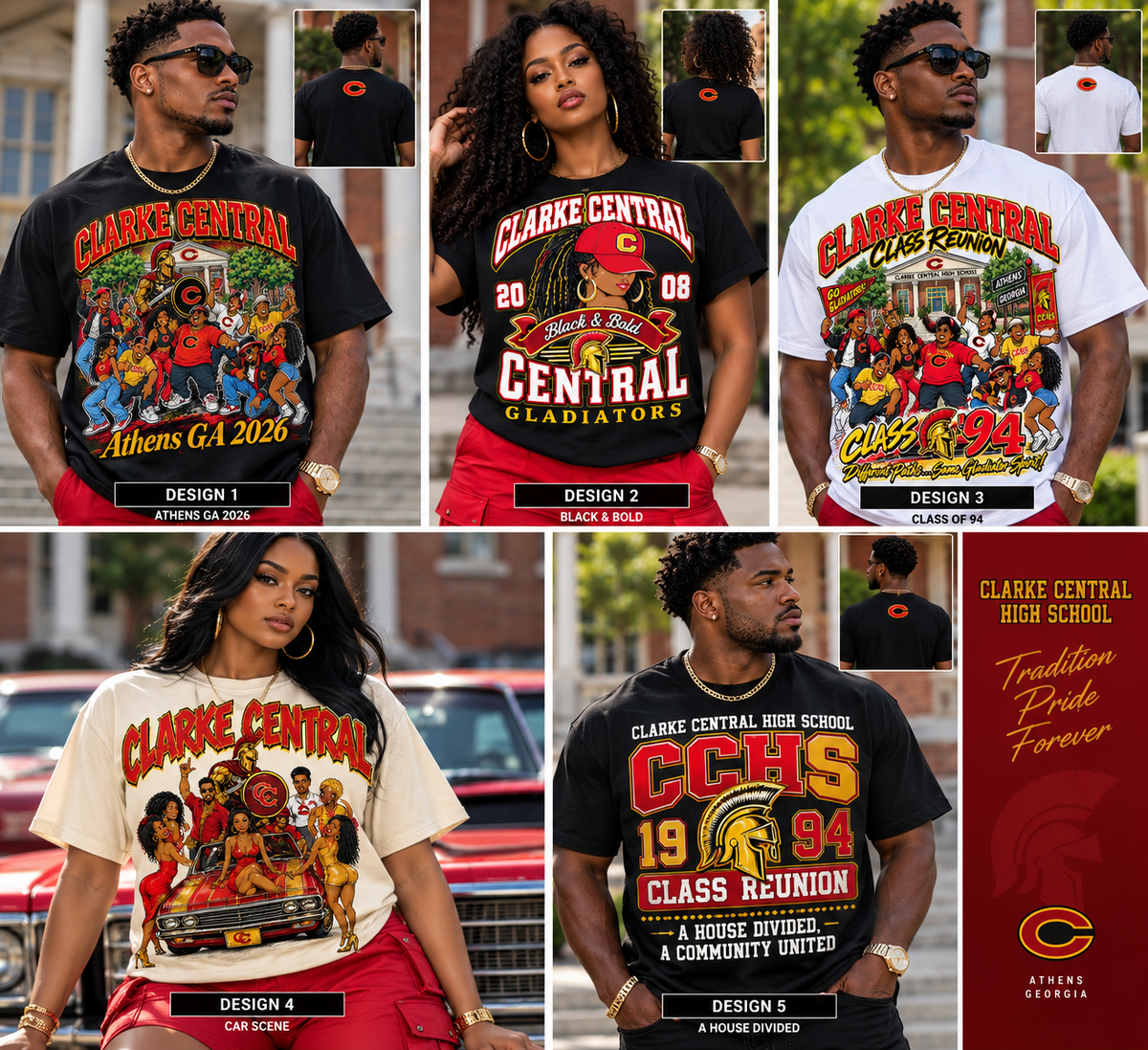 Clarke Central Rivalry Game Shirt