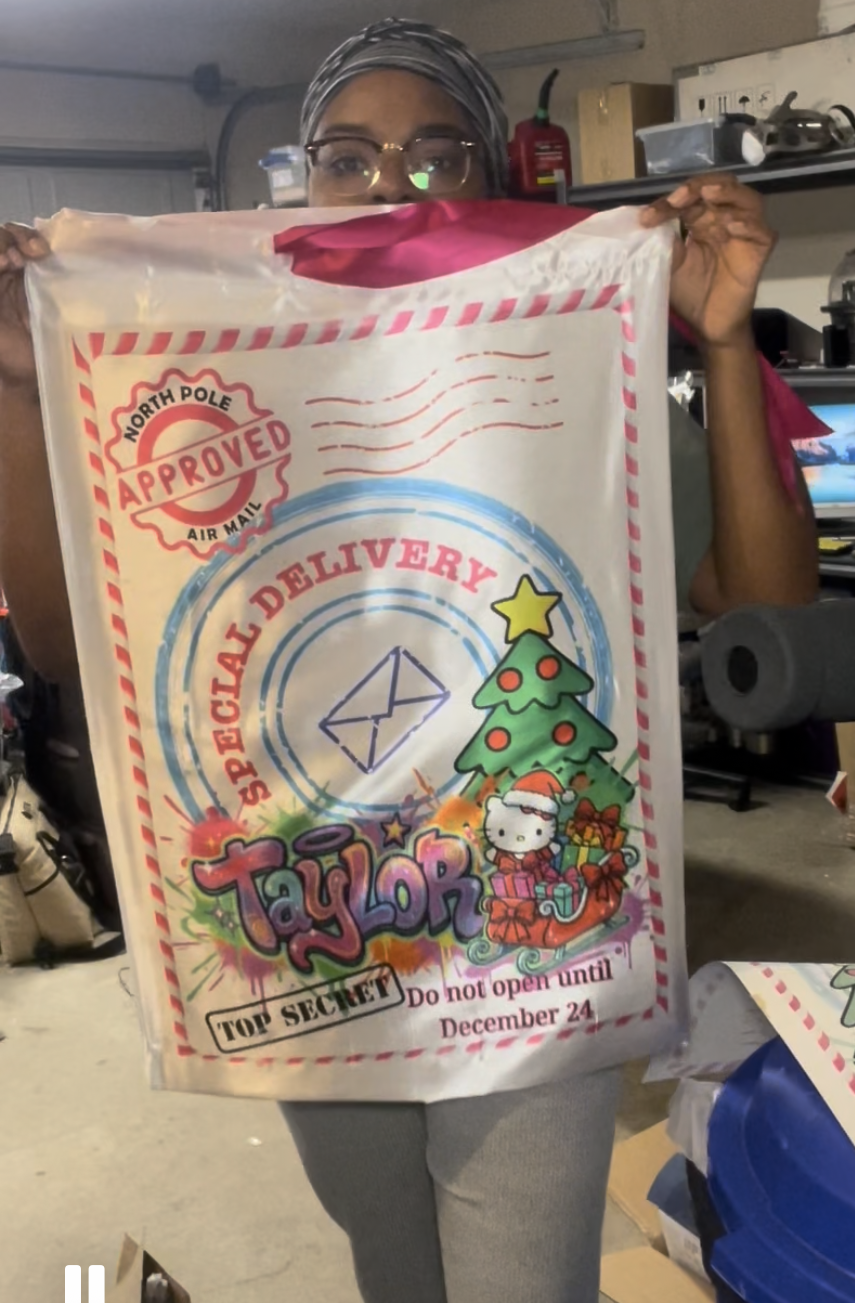 Custom Santa Sack UNFILLED
