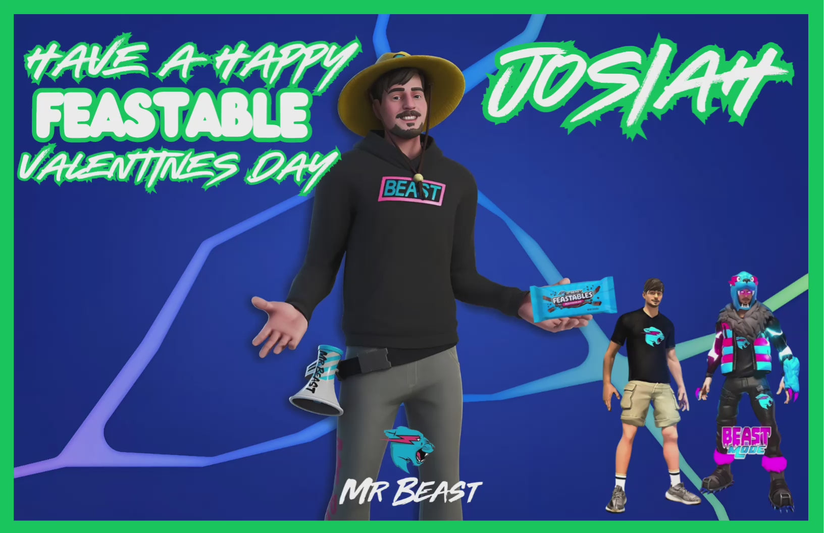 Jumbo Valentines Card Templates 11x17